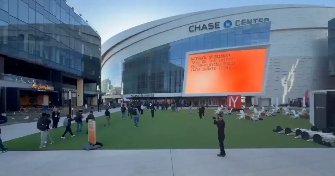Y Combinator turned a sports arena into AI’s biggest pep rally