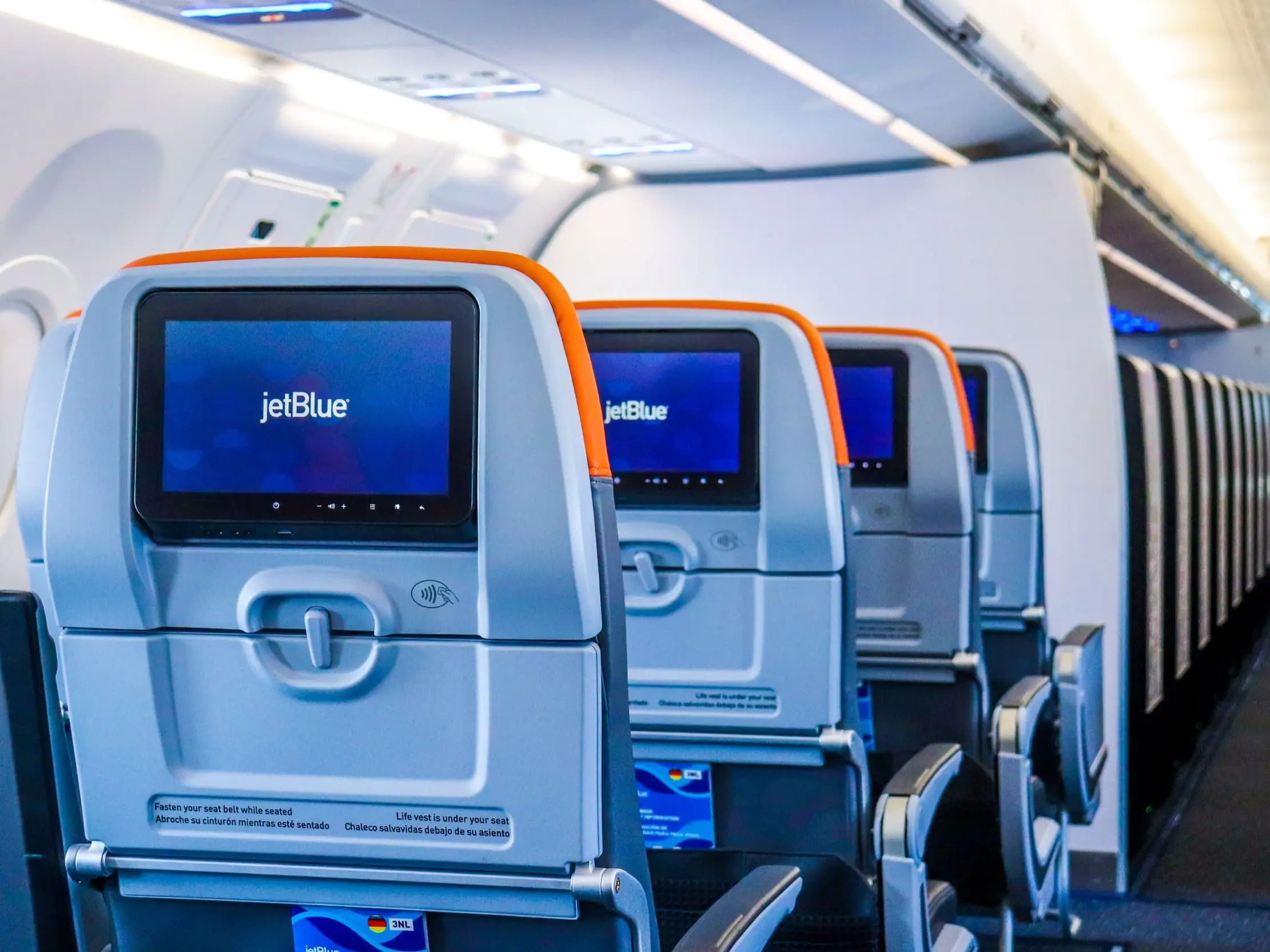 Jetblue EvenMore seats.