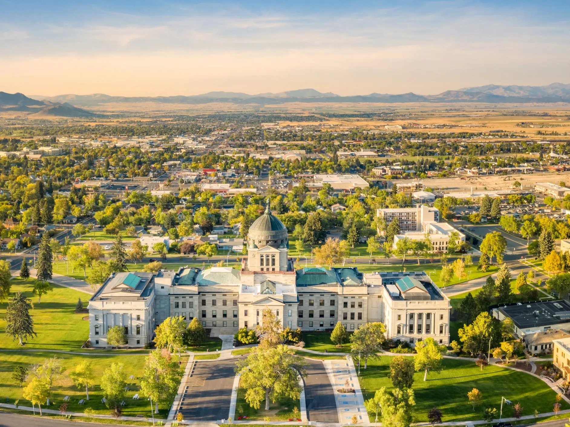 state capitol in Helena, Montana.