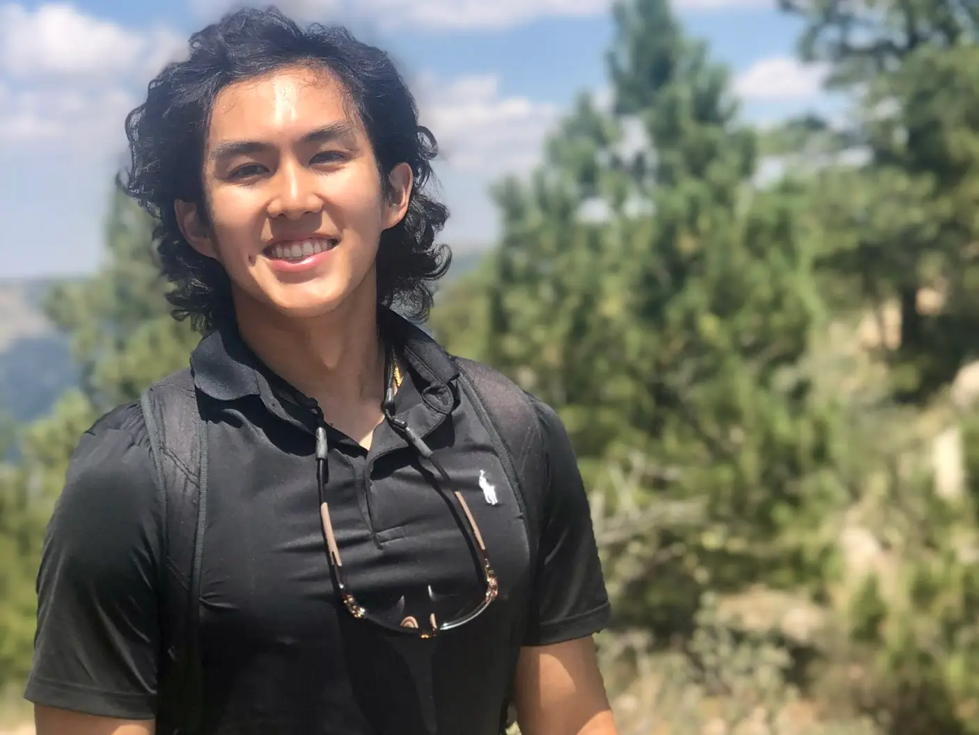 Eric Brandon Kam outdoors