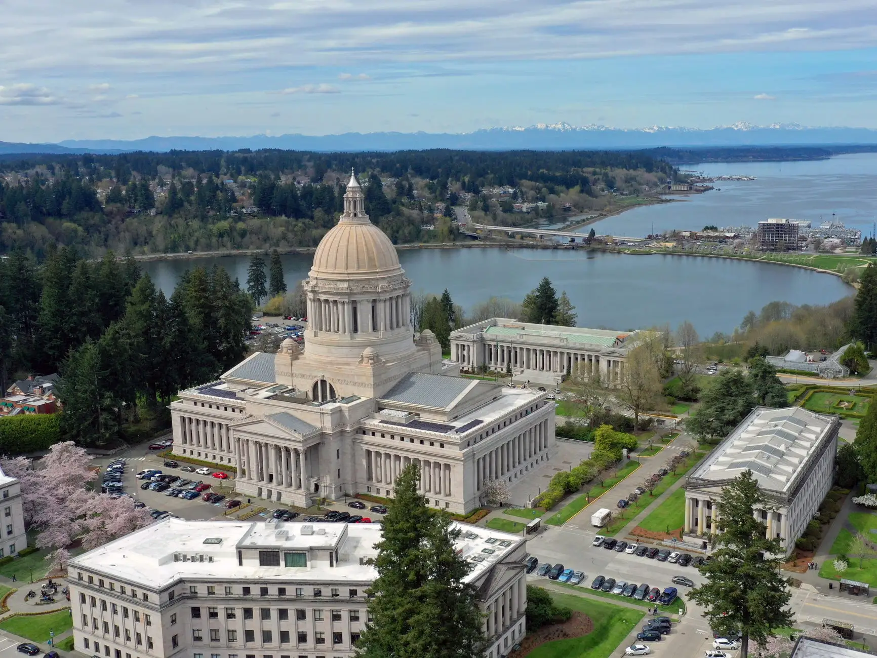 State capitol in Olympia, Washington.