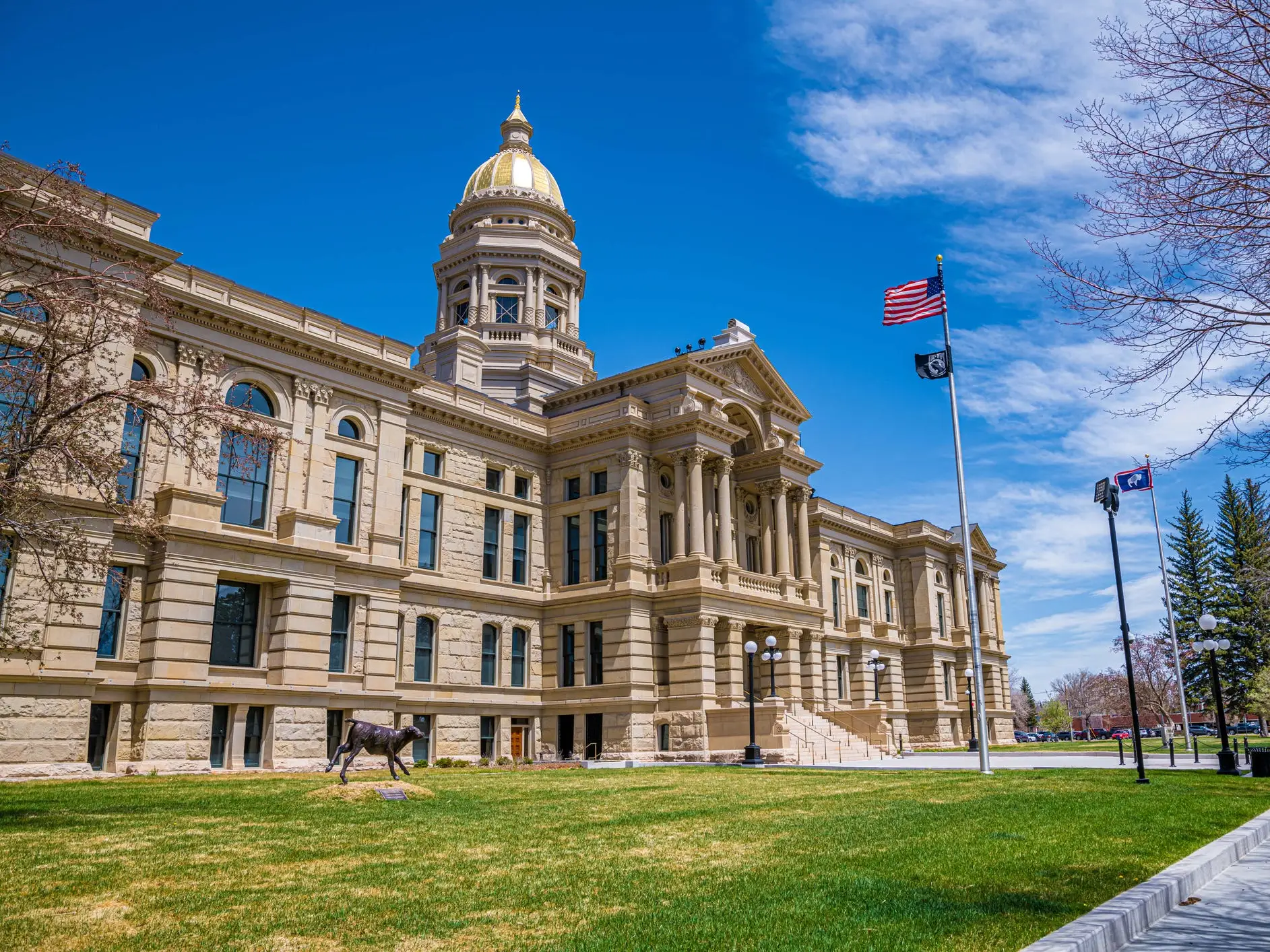 State capitol building in Cheyenne, Wyoming.
