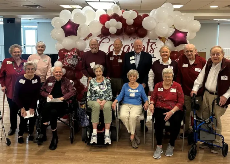I live in a senior living facility with more than 50 high school friends. It feels like a reunion every day.