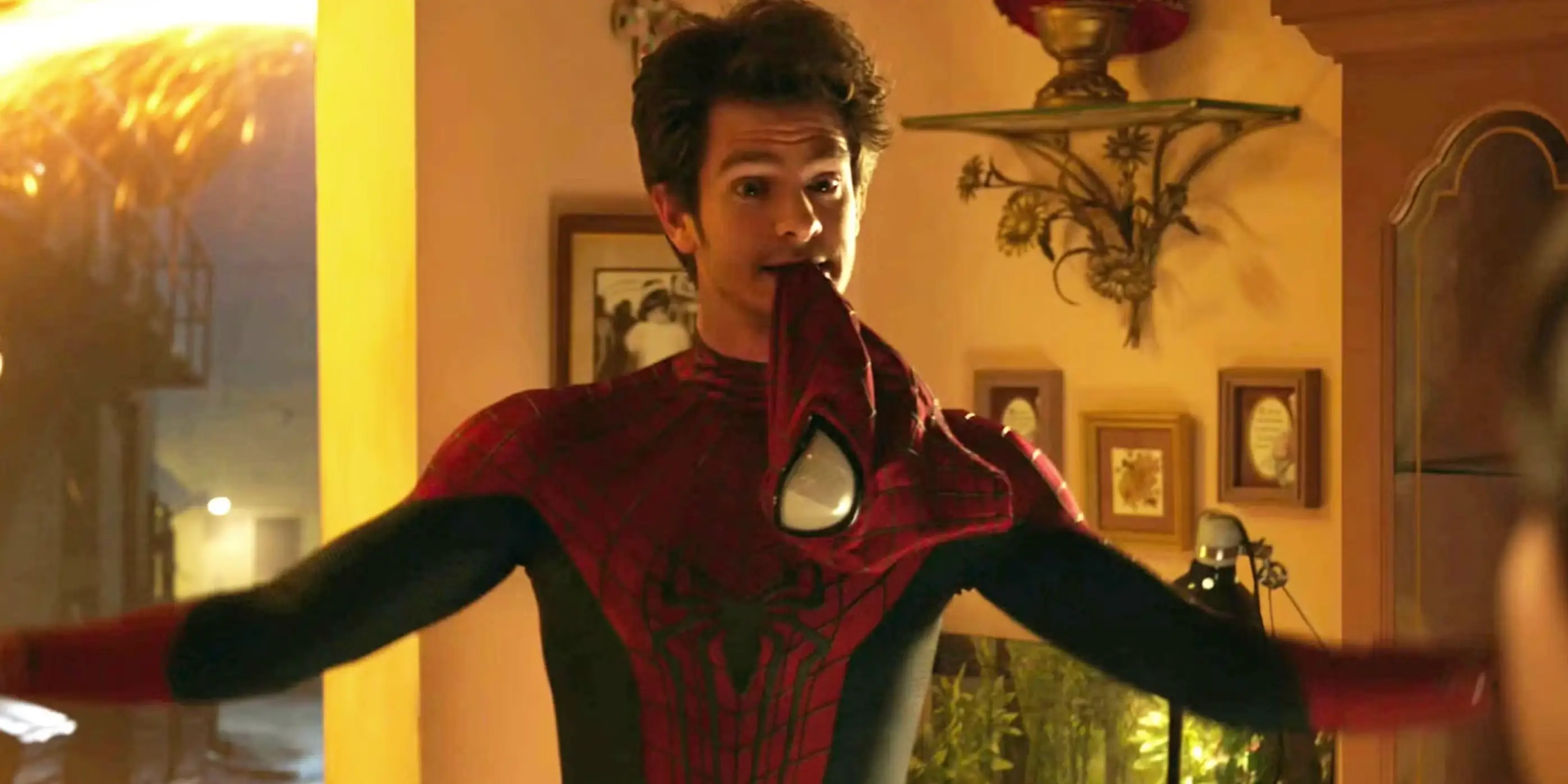 andrew garfield in spider-man no way home