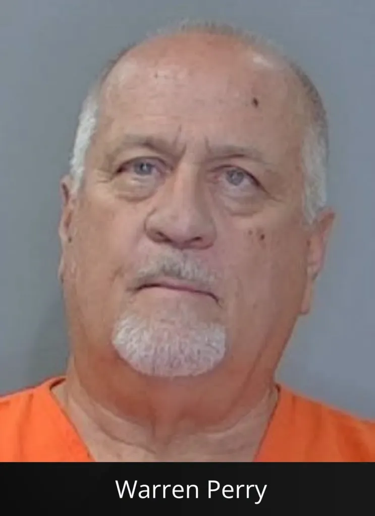Mugshot of Warren Perry.