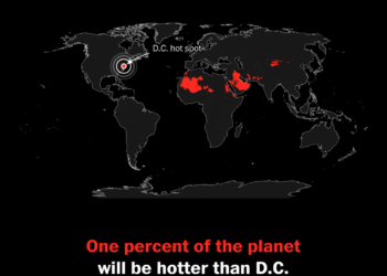 D.C. is about to be hotter than 99 percent of the world
