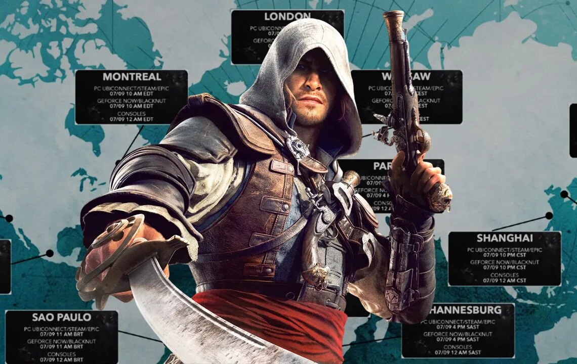 Assassin’s Creed Black Flag Resynced Release Time, Early Access & Release Date
