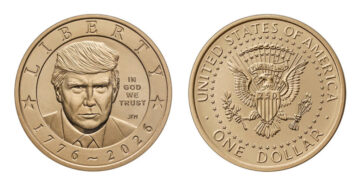 U.S. Starts Minting Gold $1 Trump Coins