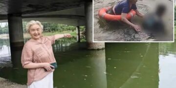 Chinese grandma, 71, who recently learned how to swim leaps into river to save drowning man