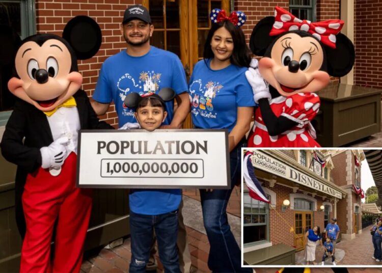 Arizona boy named Disneyland’s one billionth guest on his 8th birthday in memorable ceremony