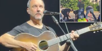 Dave Matthews pauses concert to condemn ICE ‘a–holes’ for Houston death