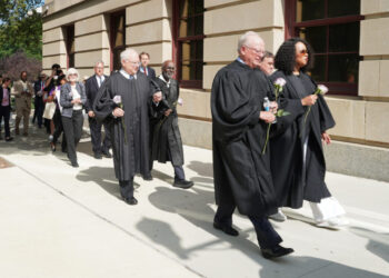 Judges tour the Midwest to offer unusual warning about attacks on courts