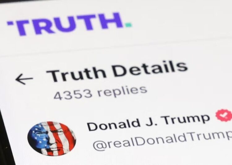 Trump Media to Sell Wall Street Early Access to Market-Moving Truth Social Posts