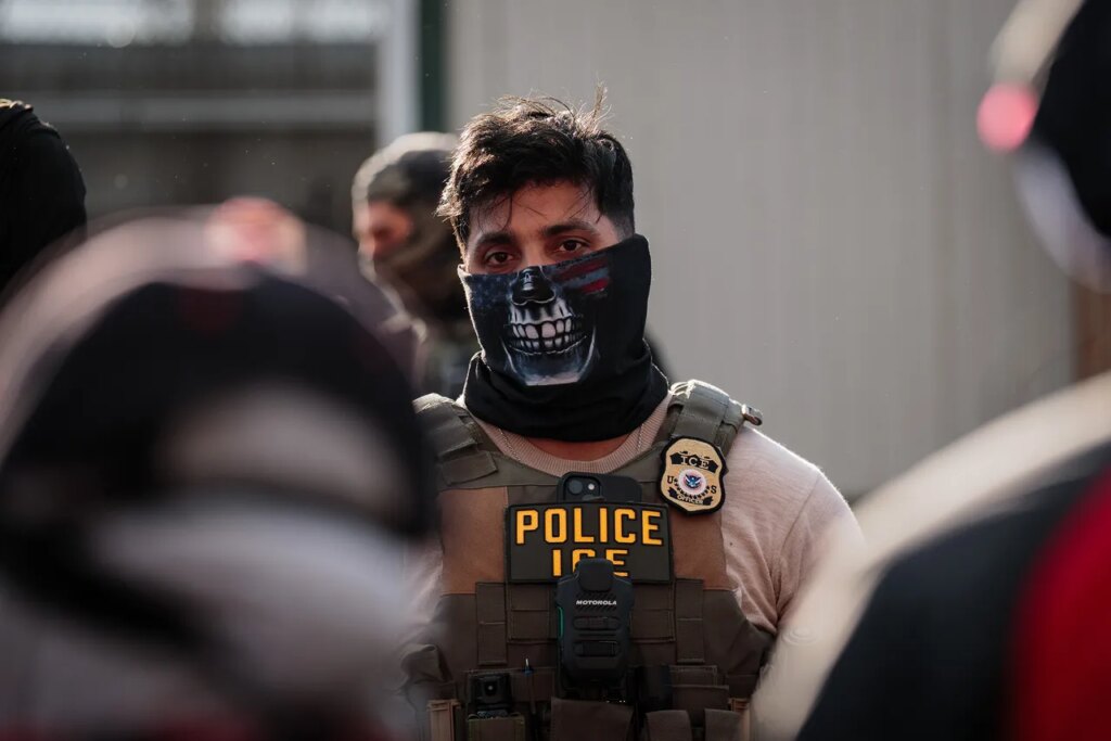 States Want ICE Agents to Show Their Faces. The Trump Administration Is Blocking Them