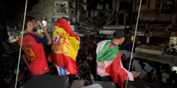 In Gaza, Spain’s Win Brings a Moment of Joy and Distraction
