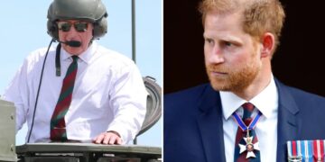As Prince Harry leaves California for UK visit, a military role awaits