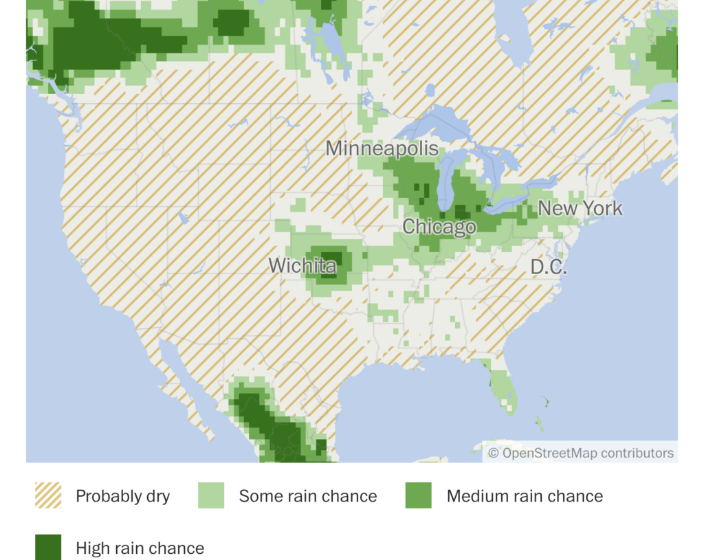 Will it be stormy or dry for July Fourth fireworks where you live?