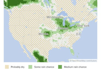 Will it be stormy or dry for July Fourth fireworks where you live?