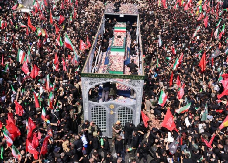 The Elaborate Pageant of Khamenei’s Funeral, in Photos