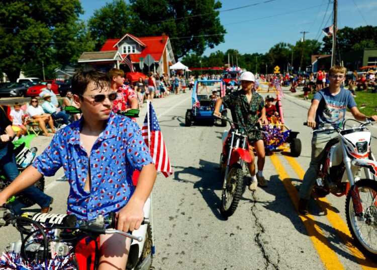 Each Independence Day, this small town becomes the center of its own American story