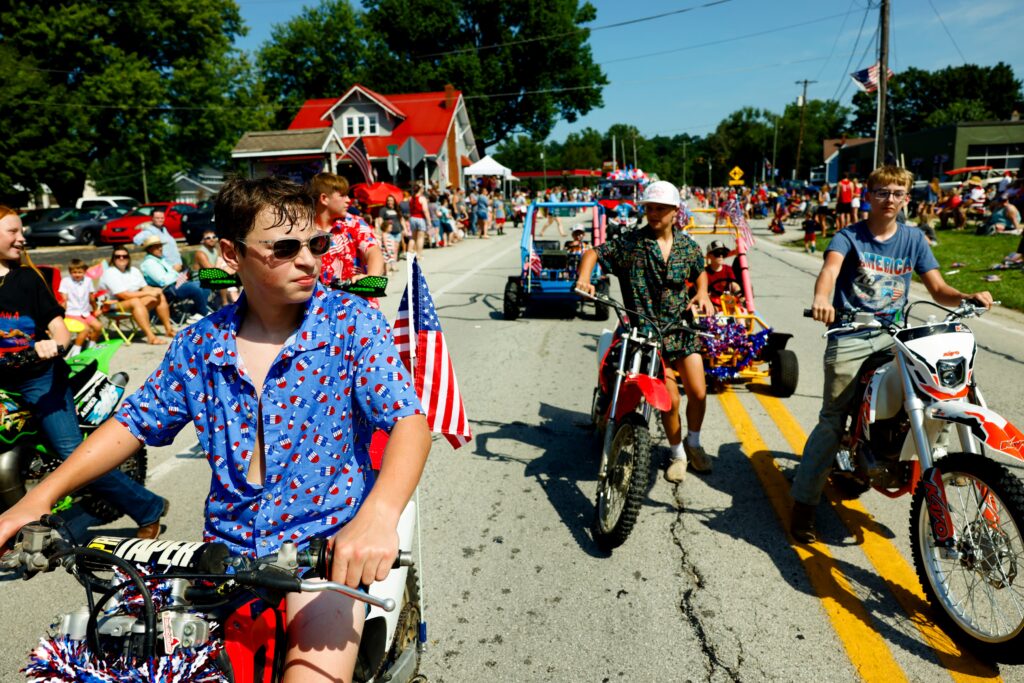 Each Independence Day, this small town becomes the center of its own American story