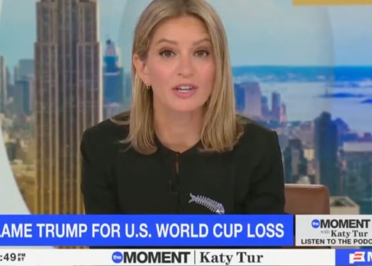 Katy Tur Slams Trump for Making US World Cup Team ‘Look Like Cheaters’ Over FIFA Red Card