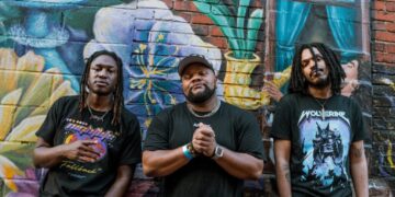 D.C.-area trio Hue is warping go-go for the future, no matter where it plays