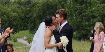 On Military Leave Long Enough to Get Married