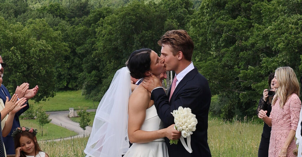 On Military Leave Long Enough to Get Married