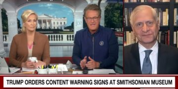 ‘Morning Joe’ Slams Trump’s ‘Orwellian’ Smithsonian Executive Order: ‘These Clowns’
