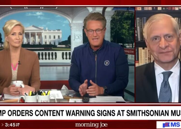 ‘Morning Joe’ Slams Trump’s ‘Orwellian’ Smithsonian Executive Order: ‘These Clowns’