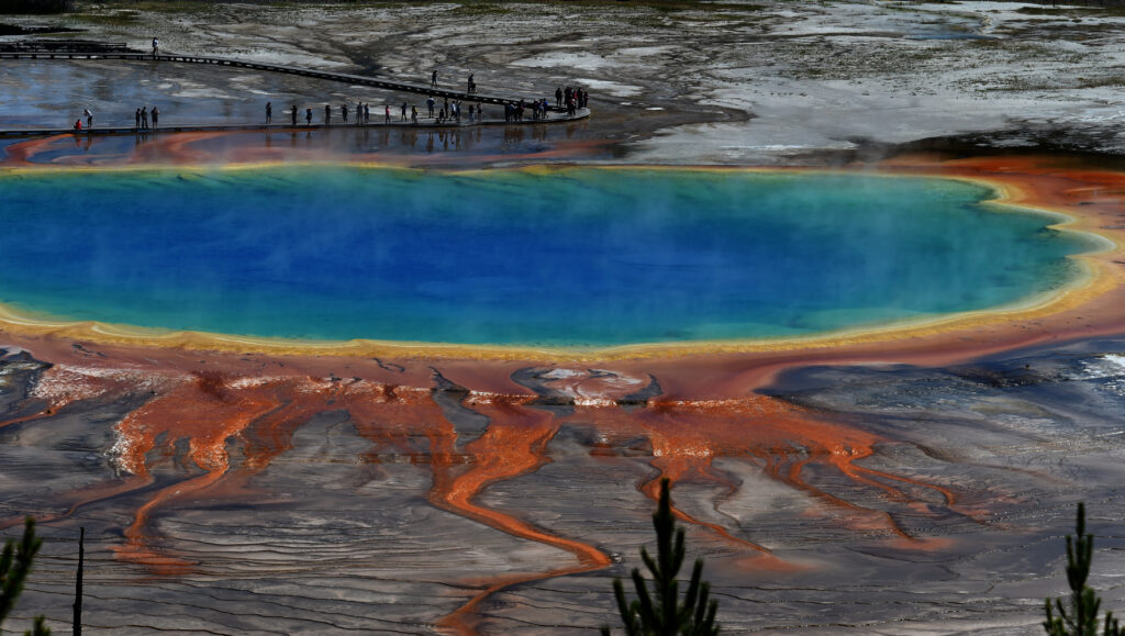 Tourists behave badly at Yellowstone’s largest hot spring