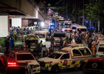 Fire at Bangkok bar kills 27; exits may have been blocked, officials say