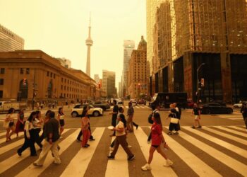 The Northeast Is Being Blanketed in Canadian Wildfire Smoke