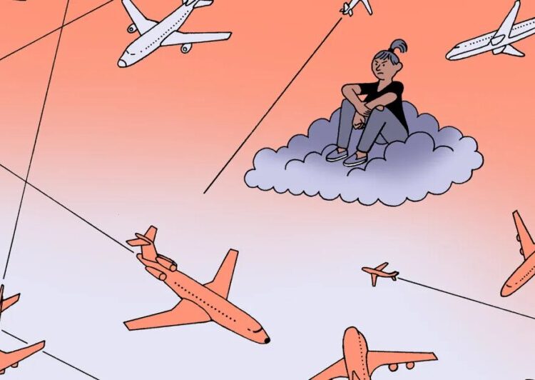 I care a lot about climate change. Does that mean I can never ever fly?