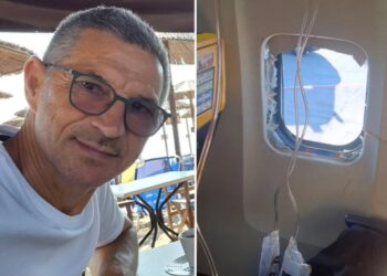 Ryanair passenger recounts horror of getting sucked halfway out airplane window