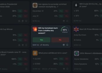 Prediction Markets Let You Bet on Whether a Wildfire Will Burn Down Your Town
