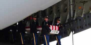 After a hometown soldier’s death, a Texas suburb wrestles with Trump’s Iran war
