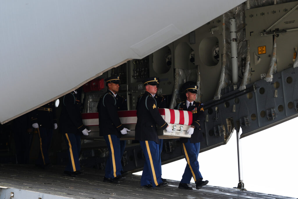 After a hometown soldier’s death, a Texas suburb wrestles with Trump’s Iran war
