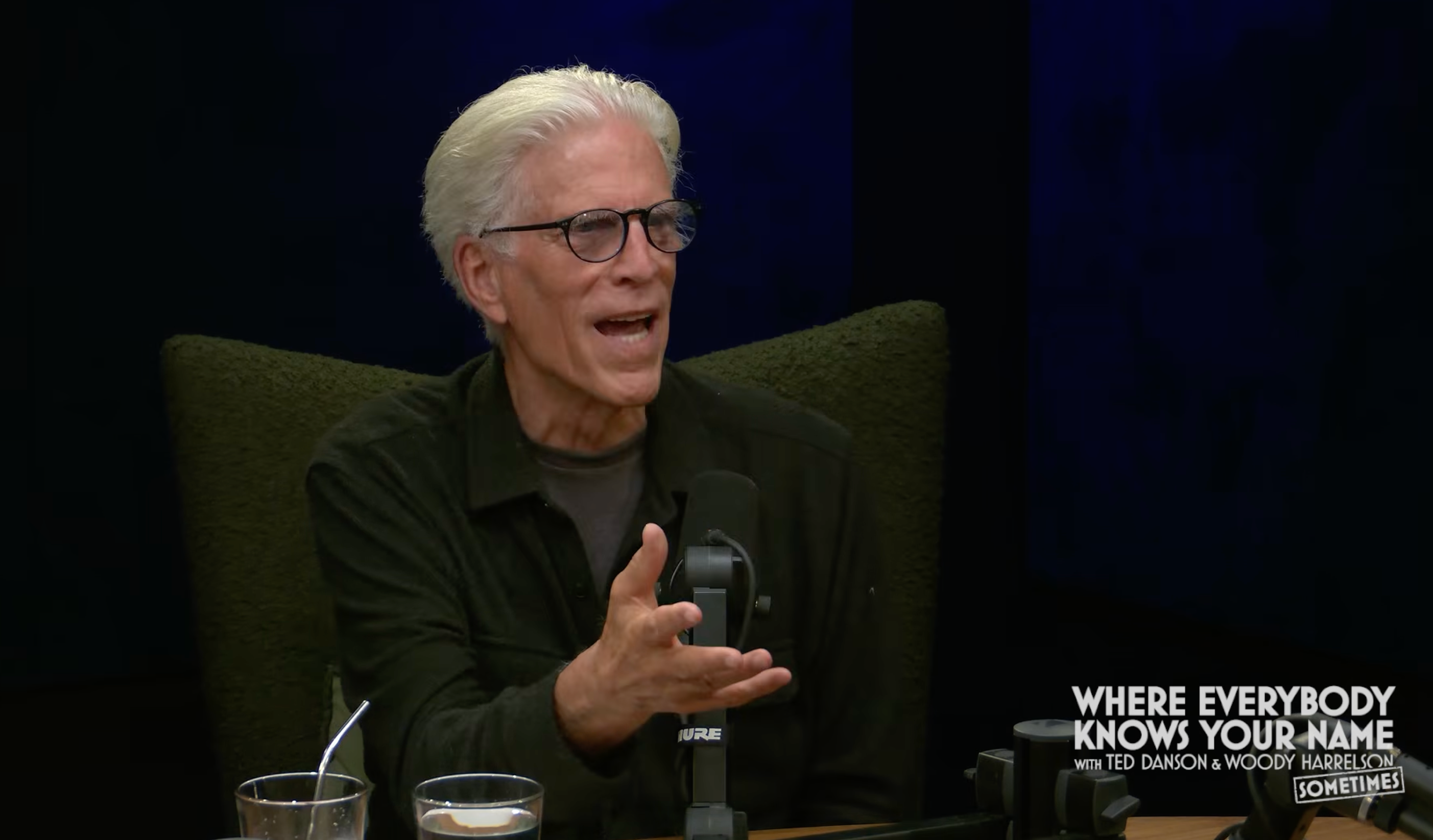 Ted Danson appears on his 