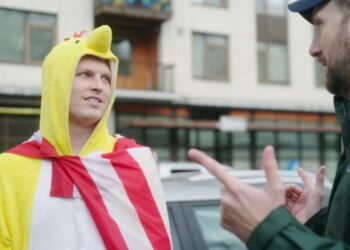 Jordan Klepper Investigates an Anti-ICE Protest With ‘Leftie Nudists’ and Cosplay | Exclusive