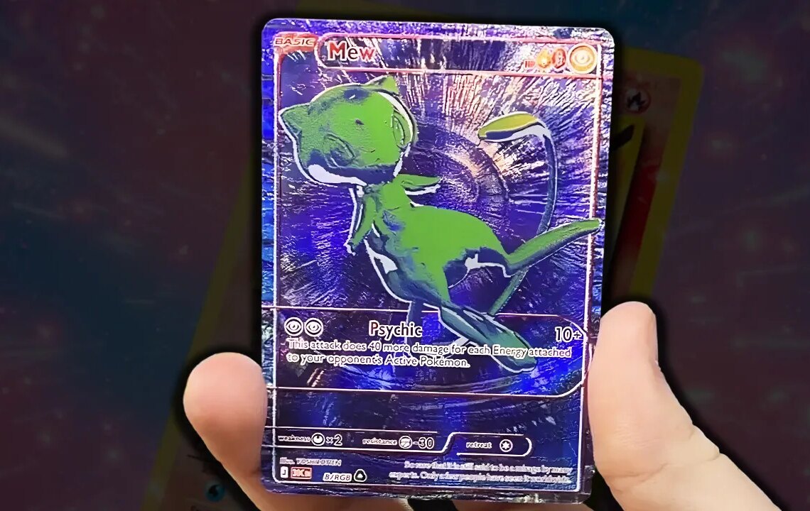 Secret Rare Mew Card Reportedly Leaked from Pokémon TCG 30th Celebration Set