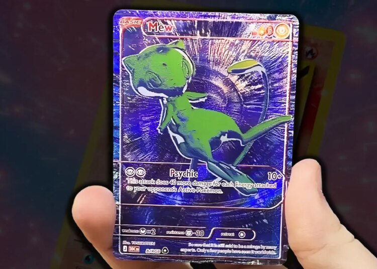 Secret Rare Mew Card Reportedly Leaked from Pokémon TCG 30th Celebration Set