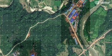Satellite Images Reveal How Suspected Scam Compounds Appear Out of Nowhere
