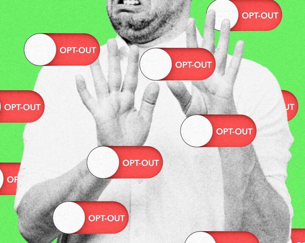 Please Stop Making Me Opt Out of AI