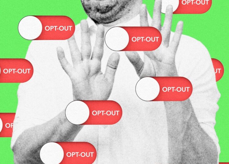 Please Stop Making Me Opt Out of AI