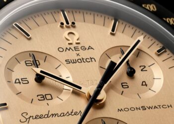 Swatch’s New Gold MoonSwatch Solves the Problem of the Nightmare Royal Pop Launch