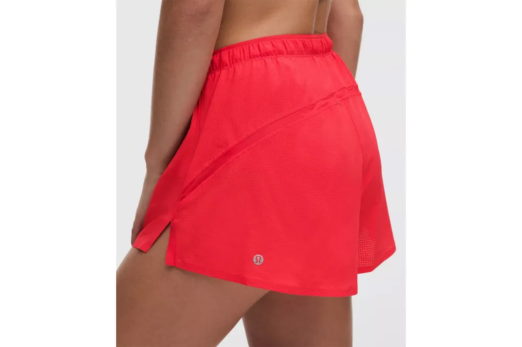 Textured Mesh High-Rise Running Short 2.5