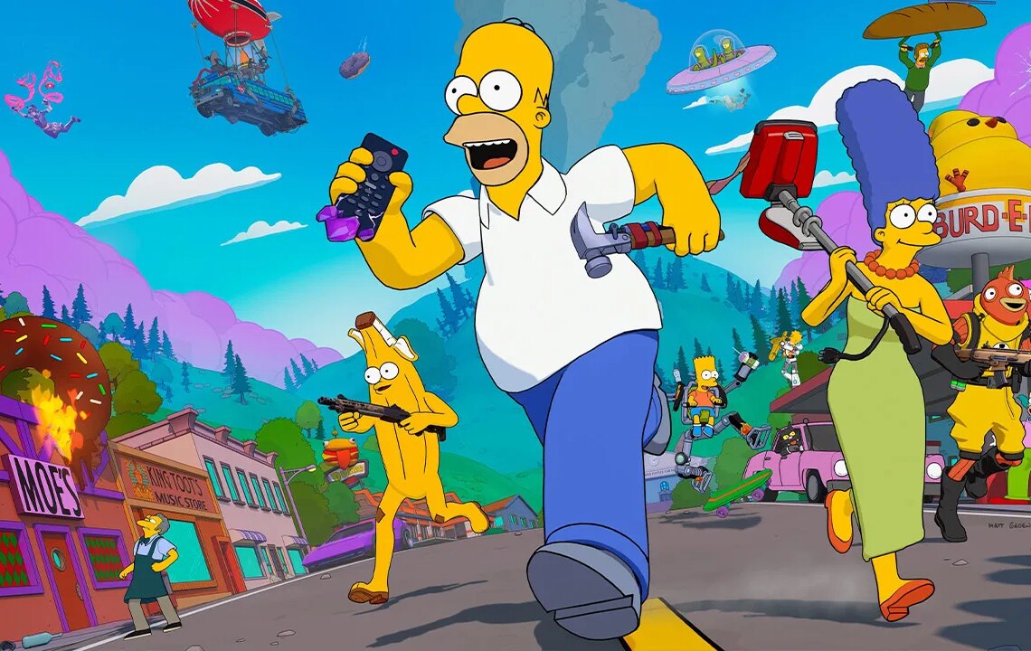 The Simpsons Fortnite Map Returns in Reload: Release Date, Times, and Leaks