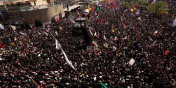 In Iraq, huge crowds mourning Iranian leader reveal limits of U.S. role